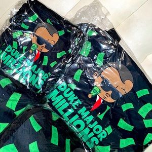 Duke major millions boys/adults matching 2pc travel set